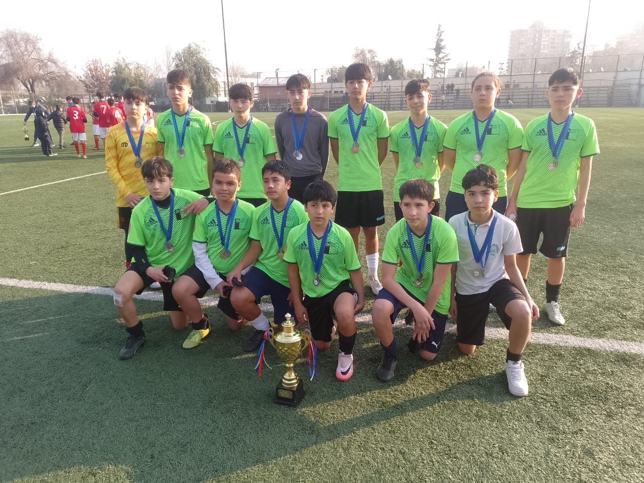 Sub Campeones provinciales Futsal Sub 14
