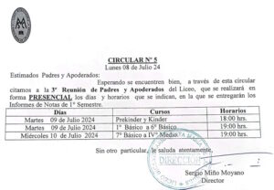Circular 5 2024